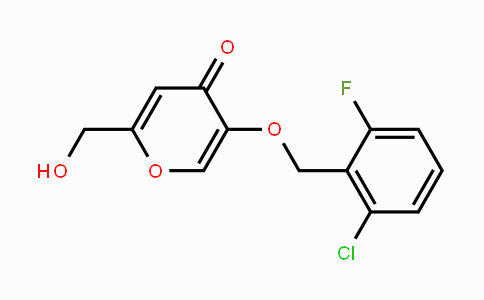 CAS No. 866040-48-4, 5-[(2-Chloro-6-fluorobenzyl)oxy]-2-(hydroxymethyl)-4H-pyran-4-one