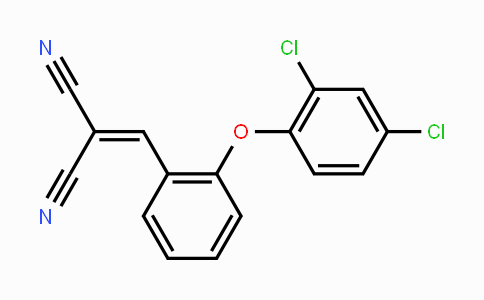 CAS No. 866040-84-8, 2-{[2-(2,4-Dichlorophenoxy)phenyl]methylene}malononitrile