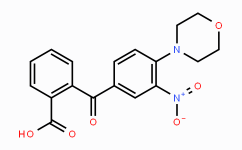 CAS No. 403668-52-0, 2-{[4-(Morpholin-4-yl)-3-nitrophenyl]carbonyl}benzoic acid