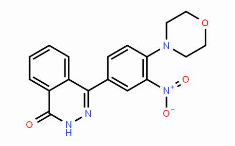 CAS No. 488137-27-5, 4-[4-(Morpholin-4-yl)-3-nitrophenyl]-1,2-dihydrophthalazin-1-one