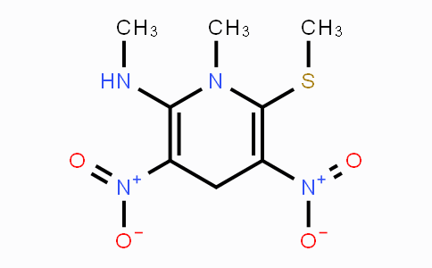 CAS No. 338777-80-3, N,1-Dimethyl-6-(methylsulfanyl)-3,5-dinitro-1,4-dihydro-2-pyridinamine