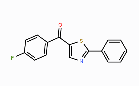 CAS No. 338779-58-1, (4-Fluorophenyl)(2-phenyl-1,3-thiazol-5-yl)methanone