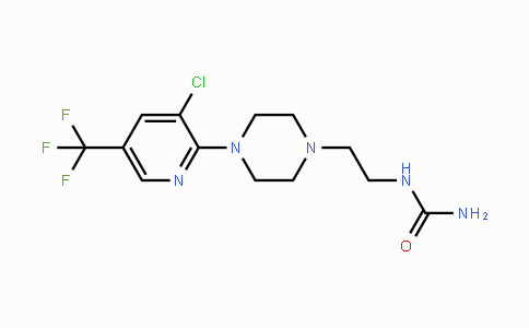CAS No. 338792-95-3, N-(2-{4-[3-Chloro-5-(trifluoromethyl)-2-pyridinyl]piperazino}ethyl)urea