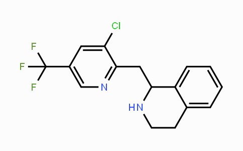 CAS No. 338793-09-2, 1-{[3-Chloro-5-(trifluoromethyl)-2-pyridinyl]methyl}-1,2,3,4-tetrahydroisoquinoline