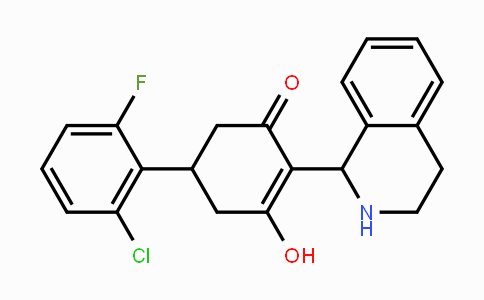 338793-14-9 | 5-(2-Chloro-6-fluorophenyl)-3-hydroxy-2-(1,2,3,4-tetrahydro-1-isoquinolinyl)-2-cyclohexen-1-one