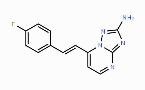 CAS No. 338793-23-0, 7-(4-Fluorostyryl)[1,2,4]triazolo[1,5-a]pyrimidin-2-amine