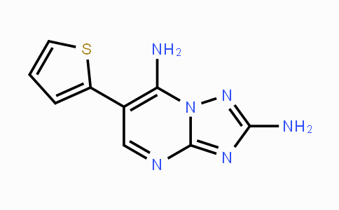 CAS No. 338793-64-9, 6-(2-Thienyl)[1,2,4]triazolo[1,5-a]pyrimidine-2,7-diamine