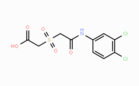 CAS No. 338793-68-3, 2-{[2-(3,4-Dichloroanilino)-2-oxoethyl]sulfonyl}acetic acid