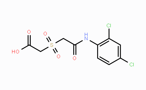 CAS No. 338793-73-0, 2-{[2-(2,4-Dichloroanilino)-2-oxoethyl]sulfonyl}acetic acid