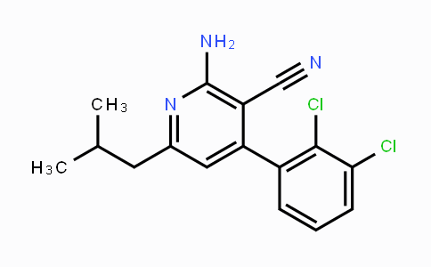 CAS No. 338794-67-5, 2-Amino-4-(2,3-dichlorophenyl)-6-isobutylnicotinonitrile