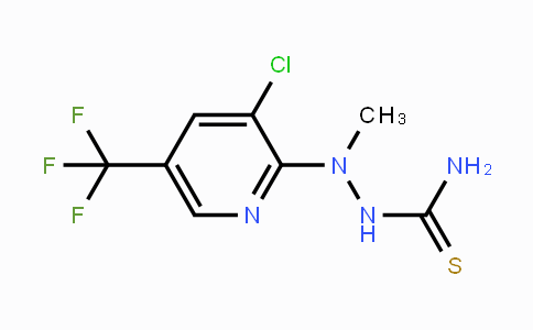 CAS No. 672951-20-1, 2-[3-Chloro-5-(trifluoromethyl)-2-pyridinyl]-2-methyl-1-hydrazinecarbothioamide