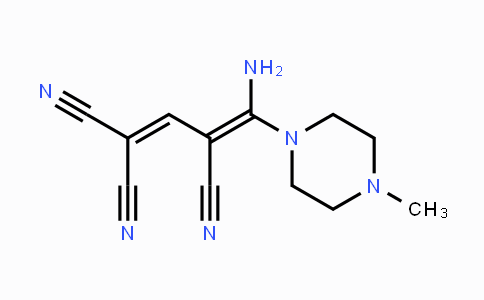 CAS No. 154124-60-4, 4-Amino-4-(4-methylpiperazino)-1,3-butadiene-1,1,3-tricarbonitrile