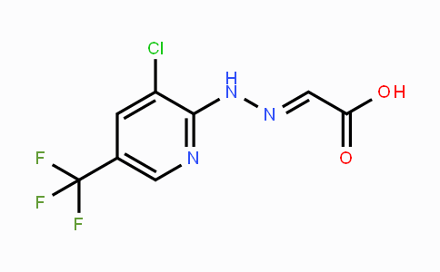 CAS No. 338795-25-8, 2-{2-[3-Chloro-5-(trifluoromethyl)-2-pyridinyl]hydrazono}acetic acid