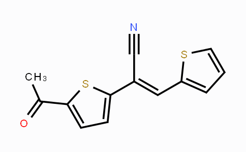 CAS No. 338795-32-7, 2-(5-Acetyl-2-thienyl)-3-(2-thienyl)acrylonitrile