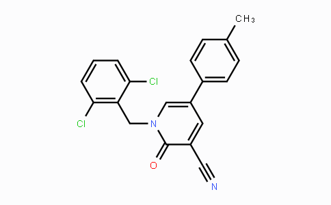 CAS No. 338964-95-7, 1-(2,6-Dichlorobenzyl)-5-(4-methylphenyl)-2-oxo-1,2-dihydro-3-pyridinecarbonitrile