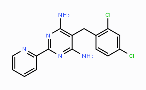 CAS No. 338965-09-6, 5-(2,4-Dichlorobenzyl)-2-(2-pyridinyl)-4,6-pyrimidinediamine