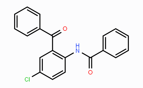 CAS No. 21259-25-6, N-(2-Benzoyl-4-chlorophenyl)benzenecarboxamide