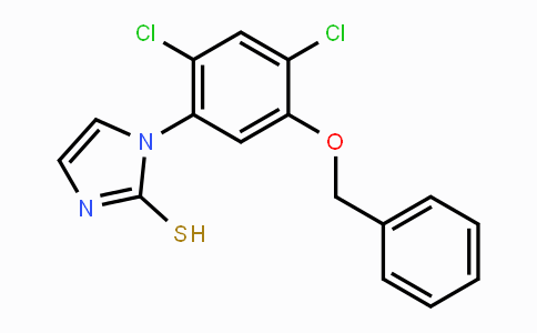 CAS No. 338967-06-9, 1-[5-(Benzyloxy)-2,4-dichlorophenyl]-1H-imidazole-2-thiol