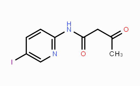 CAS No. 343373-22-8, N-(5-Iodo-2-pyridinyl)-3-oxobutanamide
