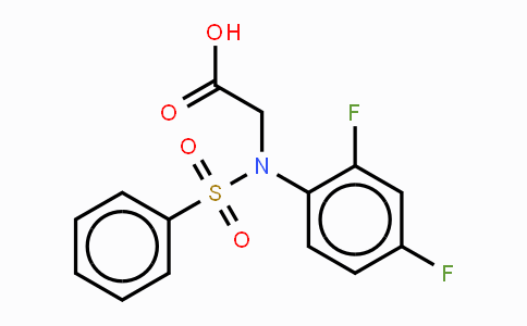 CAS No. 866049-11-8, 2-[2,4-Difluoro(phenylsulfonyl)anilino]acetic acid