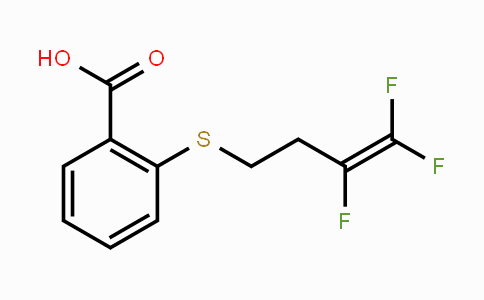 CAS No. 672951-84-7, 2-[(3,4,4-Trifluoro-3-butenyl)sulfanyl]benzenecarboxylic acid