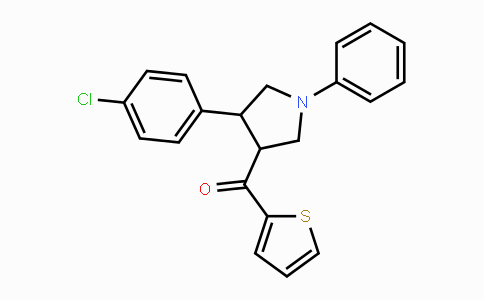CAS No. 672951-85-8, [4-(4-Chlorophenyl)-1-phenyltetrahydro-1H-pyrrol-3-yl](2-thienyl)methanone