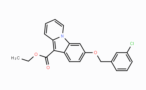 CAS No. 672951-93-8, Ethyl 3-[(3-chlorobenzyl)oxy]pyrido[1,2-a]indole-10-carboxylate