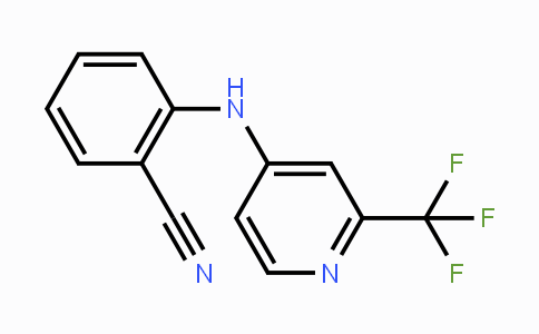 CAS No. 551921-68-7, 2-{[2-(Trifluoromethyl)-4-pyridinyl]amino}benzenecarbonitrile
