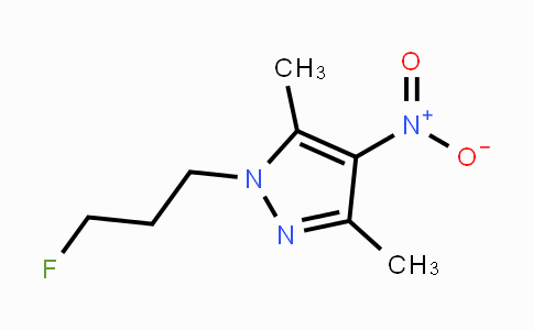 CAS No. 477713-78-3, 1-(3-Fluoropropyl)-3,5-dimethyl-4-nitro-1H-pyrazole