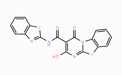 CAS No. 149194-61-6, N-(1,3-Benzothiazol-2-yl)-2-hydroxy-4-oxo-4H-pyrimido[2,1-b][1,3]benzothiazole-3-carboxamide