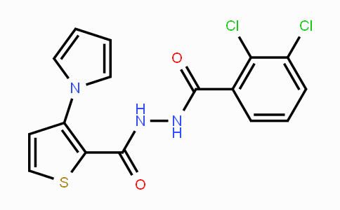 CAS No. 478062-69-0, N'-(2,3-Dichlorobenzoyl)-3-(1H-pyrrol-1-yl)-2-thiophenecarbohydrazide
