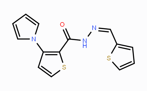 CAS No. 478063-22-8, 3-(1H-Pyrrol-1-yl)-N'-[(Z)-2-thienylmethylidene]-2-thiophenecarbohydrazide