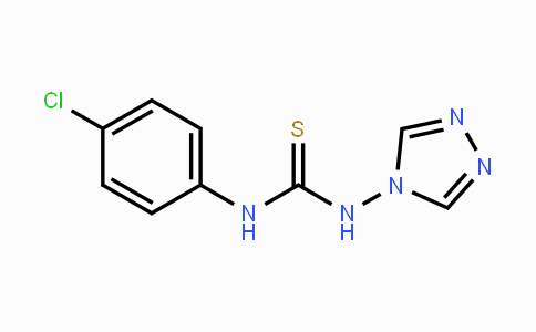 CAS No. 5102-35-2, N-(4-Chlorophenyl)-N'-(4H-1,2,4-triazol-4-yl)thiourea