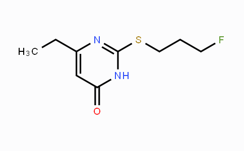 CAS No. 478064-58-3, 6-Ethyl-2-[(3-fluoropropyl)sulfanyl]-4(3H)-pyrimidinone