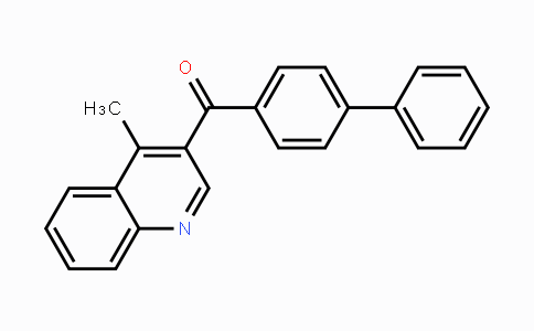 CAS No. 478064-94-7, [1,1'-Biphenyl]-4-yl(4-methyl-3-quinolinyl)methanone