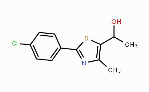 CAS No. 308088-16-6, 1-[2-(4-Chlorophenyl)-4-methyl-1,3-thiazol-5-yl]-1-ethanol