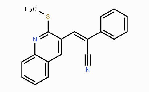 CAS No. 1164476-25-8, (Z)-3-[2-(Methylsulfanyl)-3-quinolinyl]-2-phenyl-2-propenenitrile