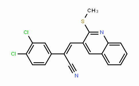 CAS No. 1164470-40-9, (Z)-2-(3,4-Dichlorophenyl)-3-[2-(methylsulfanyl)-3-quinolinyl]-2-propenenitrile