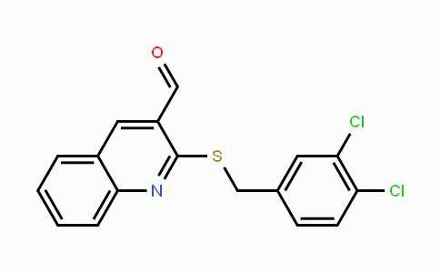 CAS No. 478065-44-0, 2-[(3,4-Dichlorobenzyl)sulfanyl]-3-quinolinecarbaldehyde