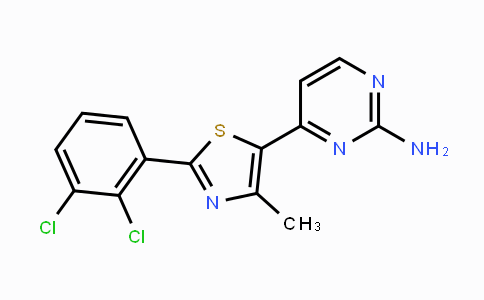 CAS No. 499795-85-6, 4-[2-(2,3-Dichlorophenyl)-4-methyl-1,3-thiazol-5-yl]pyrimidin-2-amine