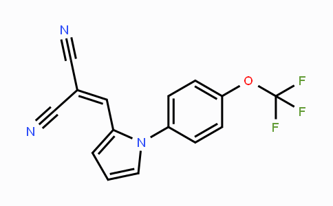 CAS No. 260788-89-4, 2-({1-[4-(Trifluoromethoxy)phenyl]-1H-pyrrol-2-yl}methylene)malononitrile