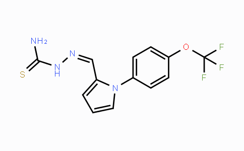 551921-76-7 | 2-((Z)-{1-[4-(Trifluoromethoxy)phenyl]-1H-pyrrol-2-yl}methylidene)-1-hydrazinecarbothioamide