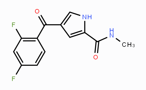 CAS No. 692287-83-5, 4-(2,4-Difluorobenzoyl)-N-methyl-1H-pyrrole-2-carboxamide
