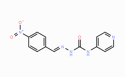 CAS No. 866050-04-6, 2-[(E)-(4-Nitrophenyl)methylidene]-N-(4-pyridinyl)-1-hydrazinecarboxamide