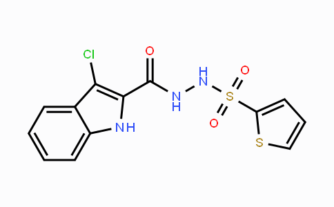 CAS No. 866051-17-4, N'-[(3-Chloro-1H-indol-2-yl)carbonyl]-2-thiophenesulfonohydrazide
