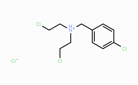 CAS No. 3597-20-4, 2-Chloro-N-(4-chlorobenzyl)-N-(2-chloroethyl)-1-ethanaminium chloride