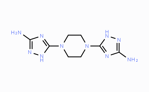 CAS No. 343375-71-3, 5-[4-(3-Amino-1H-1,2,4-triazol-5-yl)piperazino]-1H-1,2,4-triazol-3-amine