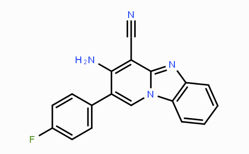 CAS No. 400085-94-1, 3-Amino-2-(4-fluorophenyl)pyrido[1,2-a][1,3]benzimidazole-4-carbonitrile