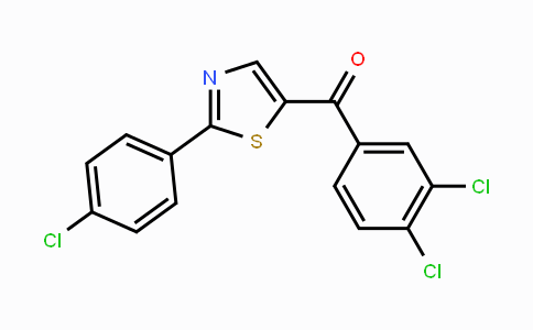 CAS No. 339007-99-7, [2-(4-Chlorophenyl)-1,3-thiazol-5-yl](3,4-dichlorophenyl)methanone