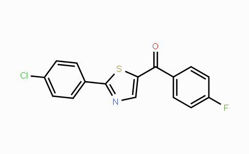 MC119353 | 339008-18-3 | [2-(4-Chlorophenyl)-1,3-thiazol-5-yl](4-fluorophenyl)methanone